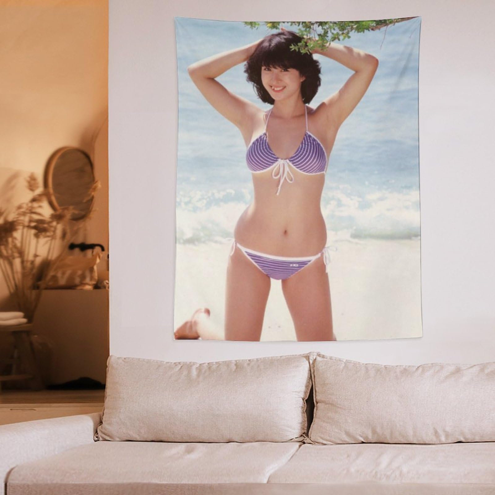 Amazon.co.jp: ポスター壁の絵河合奈保子水着セクシー写真