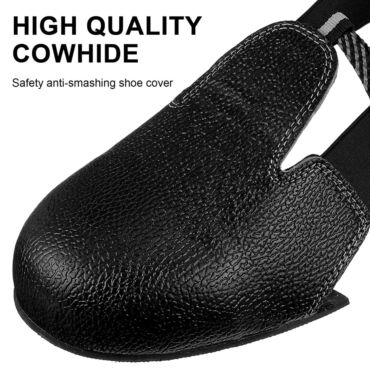 COHEALI Couvre-Chaussures De SéCurité À Embout En Acier Protection RenforcéE Universelle AntidéRapante Pour Lieux De Travail Industriels Taille Eur 36-46