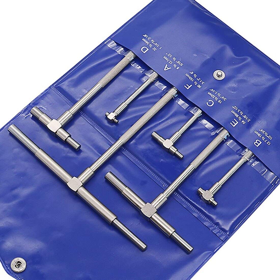 TELESCOPIC GAUGE 8 TO 150MM 6PCS - Image 3 thumbnail
