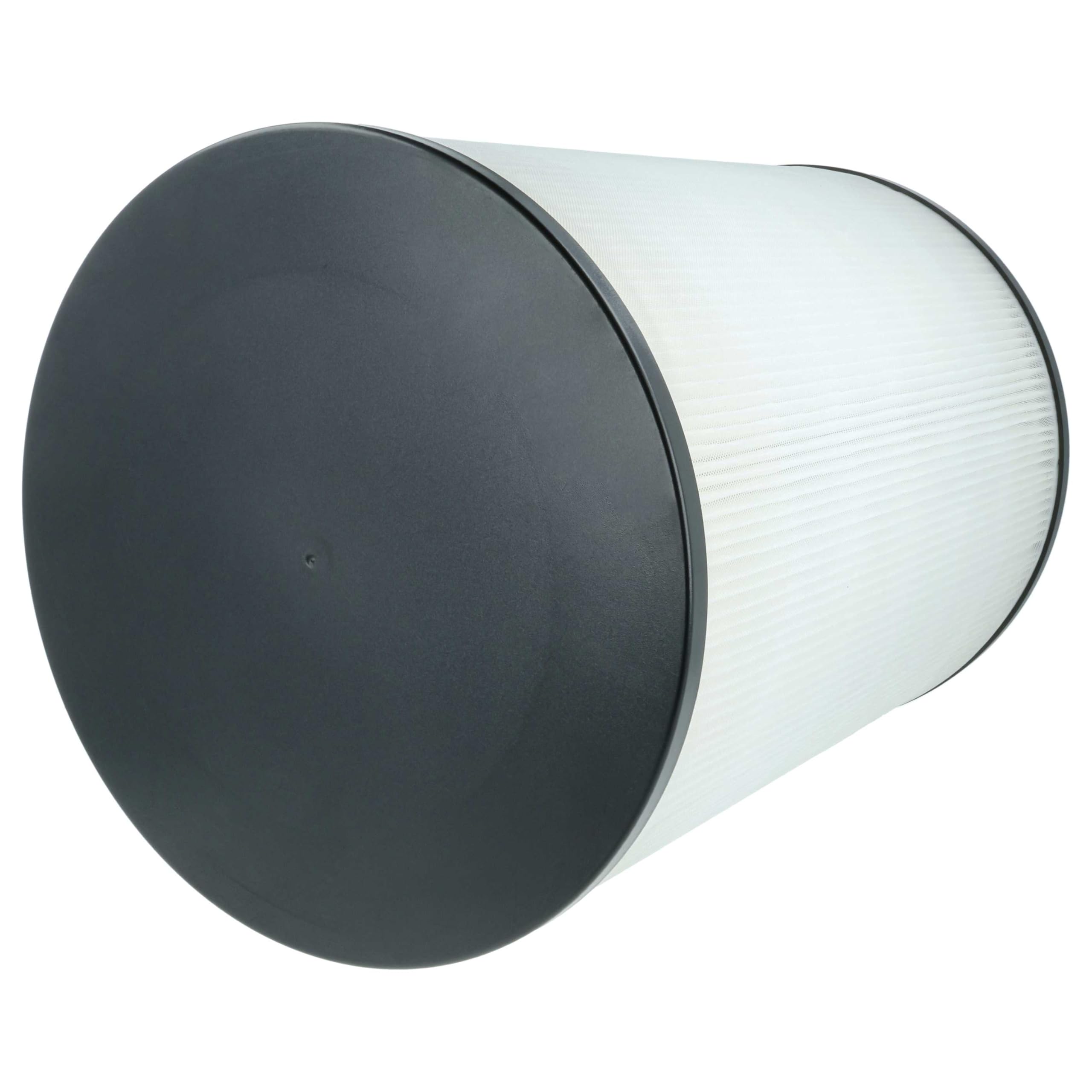 vhbw 2 x filtr z węglem aktywnym kompatybilny z oczyszczaczem powietrza Bosch Air 6000 – filtr powietrza H13, czarno-biały