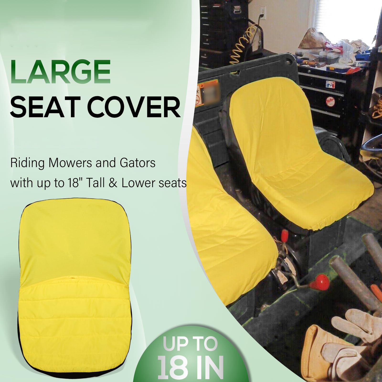 Funda Asiento cortacesped para Simplicity Broadmoor 18/44 20/44 22/44 23/50 19