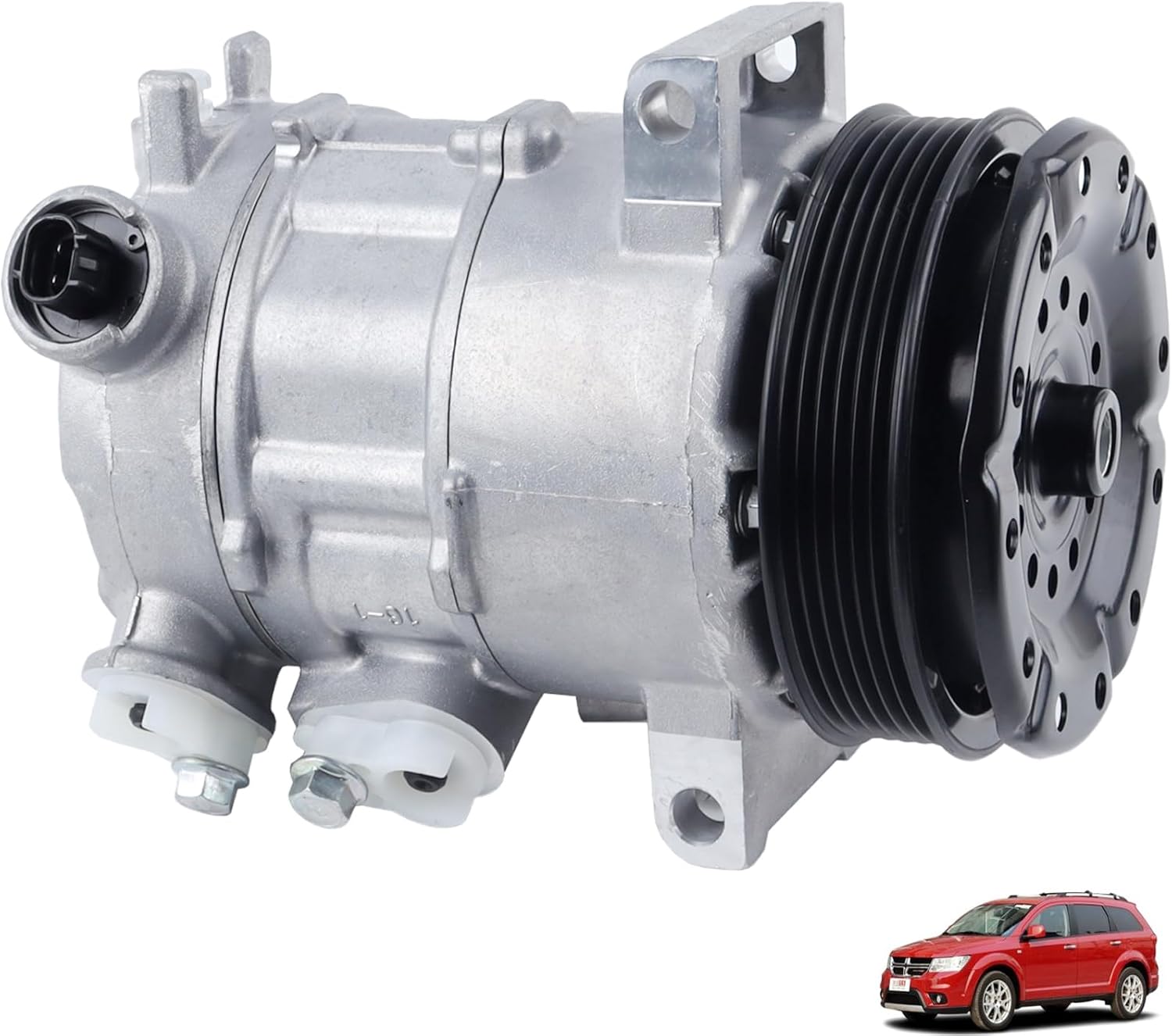 MUCO AC Compressor with A/C Clutch 55111410AD Fits for Dodge Avenger 2008-2014, Journey 2009-2020, Chrysler 200 2011-2014, Sebring 2007-2010, 2.4L