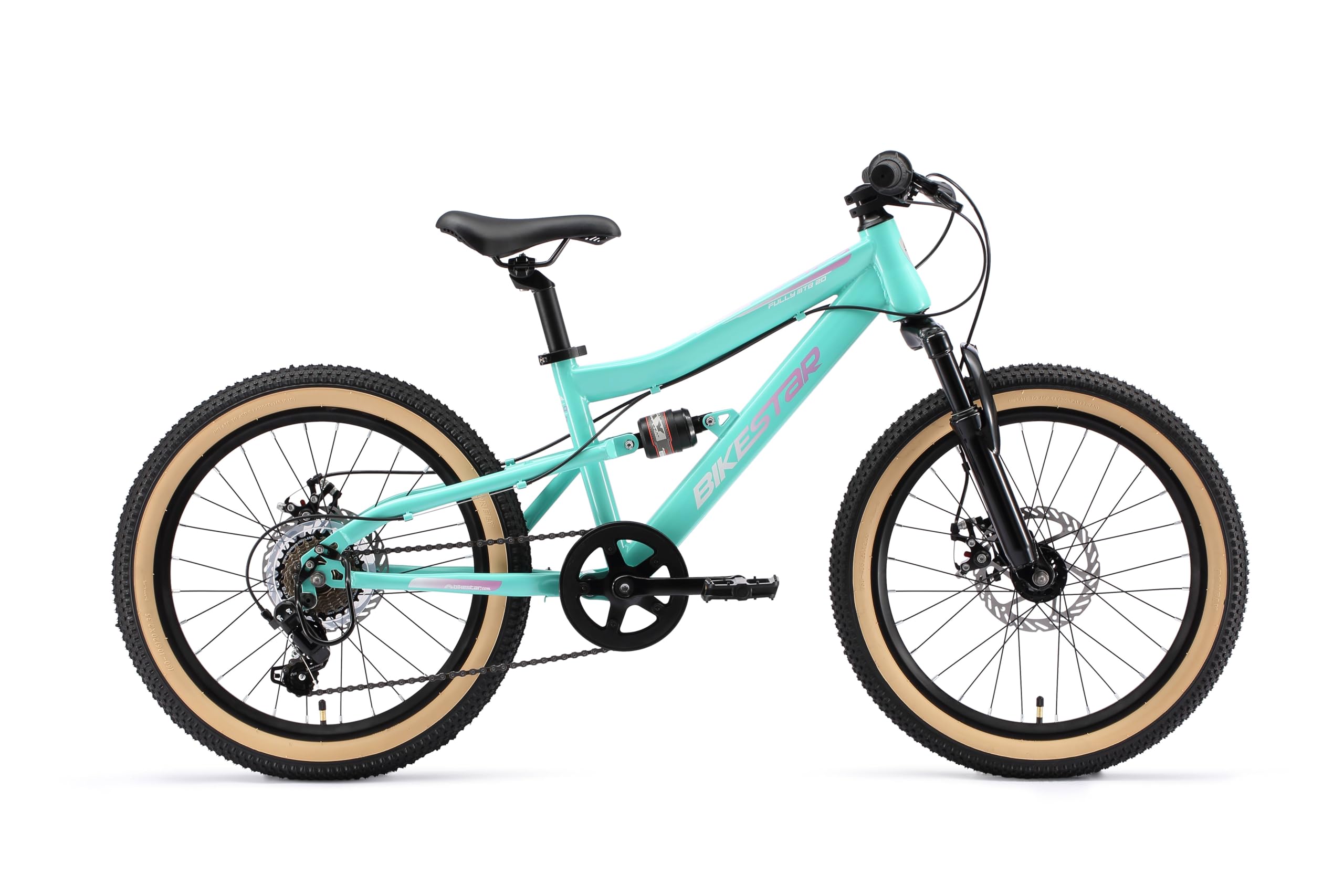 Bicicletta Bambina 20 Pollici Rosa – 6 Marce, Parafanghi E Faro – Bici Per Ragazzi Da 6 A 12 Anni Con Telaio Acciaio Carbonio