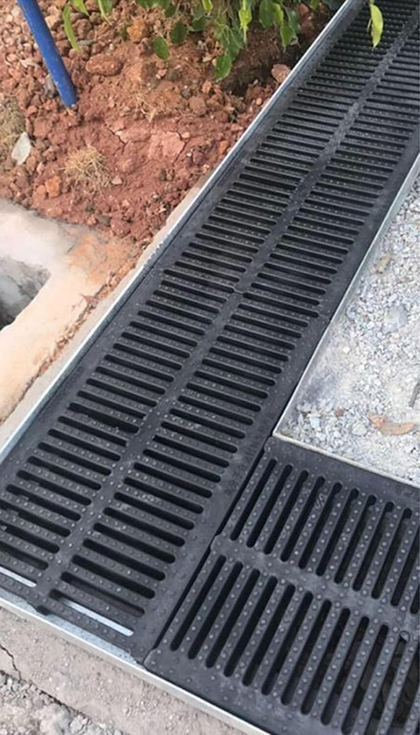 Caniveaux d'eaux pluviales de sol pour douche et cuisine