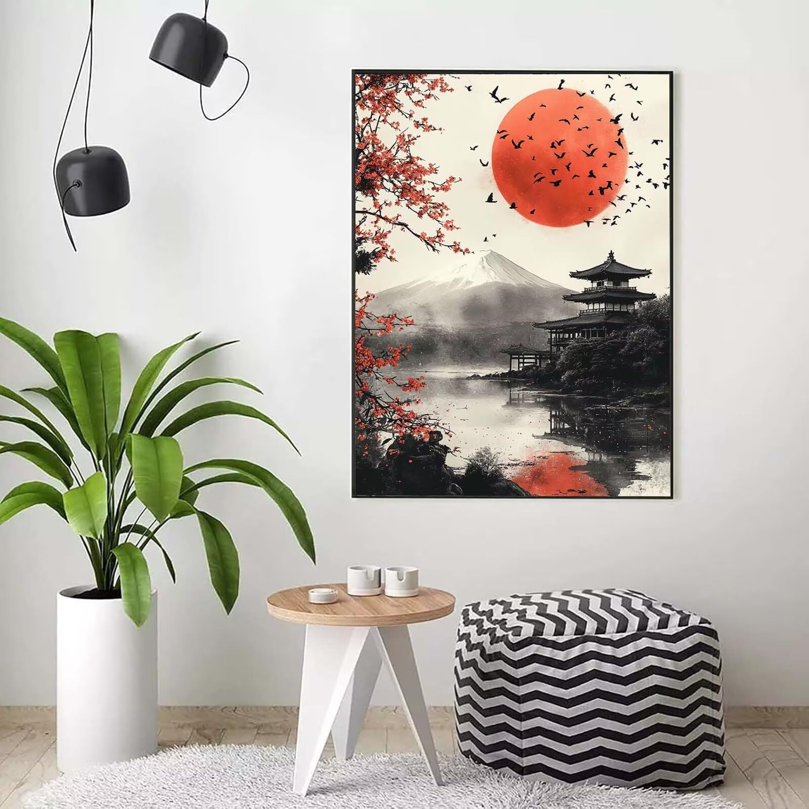 lune Peinture Numero Adulte, Avec Pinceau and Acrylique - 80x100cm j0-447