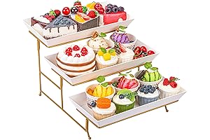 3-Tier Standit Stand - Luxurious Tiered Serving Platter