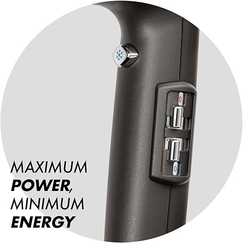 Miniatura 4 de Sam Villa Secador de pelo profesional iónico ligero y silencioso de Vision con velocidad y temperatura variables