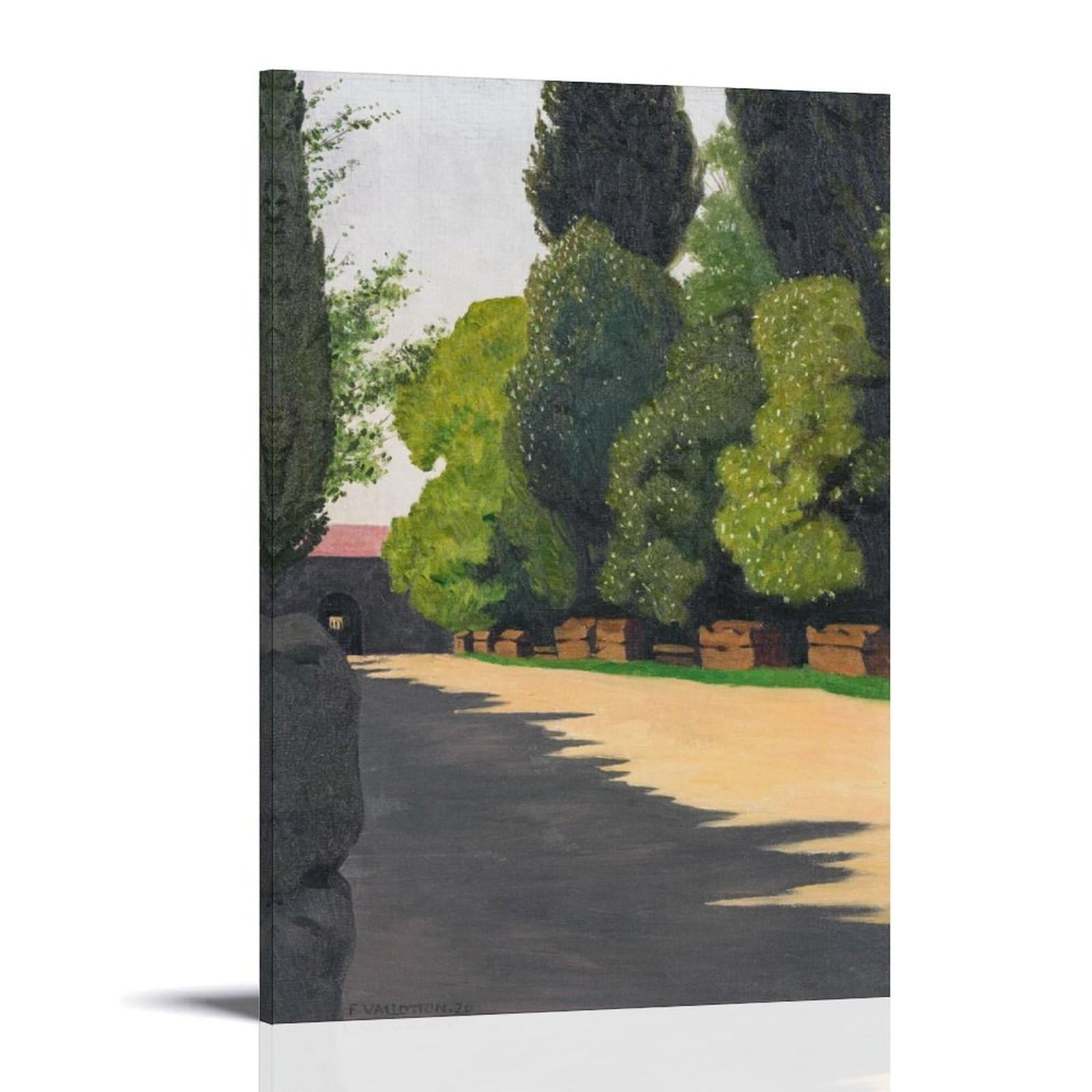 generisch The Alyscamps, Morning Sun by Félix Vallotton Impresiones en Lienzo Modernas, Cuadros Decorativos Para Habitaciones de Niños o Niñas, Murales para Salón Y Pinturas Con Motivos Festivales