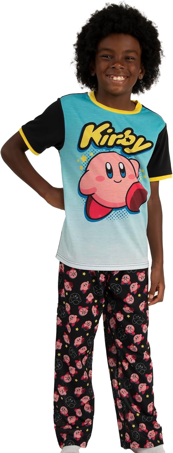 Bioworld Kirby Favorite Character Youth Pajama Set