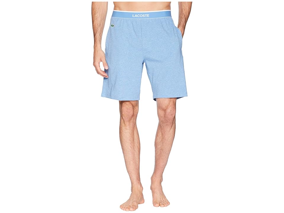 

Lacoste Colours Sleep Shorts (Light Blue) Men's Pajama