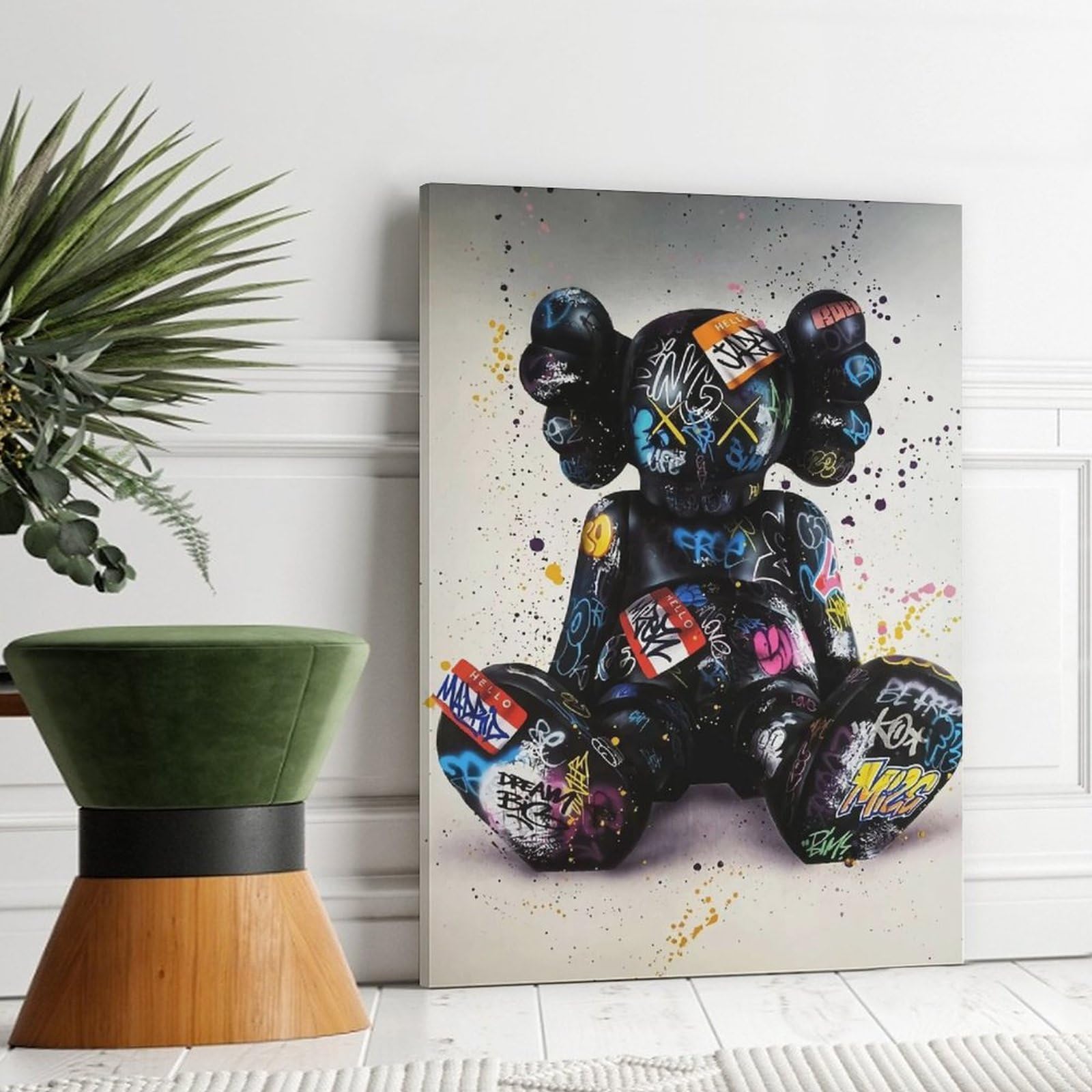 Kaws Kaw Hypebeast Room Aesthetics Posters Canvas Posters