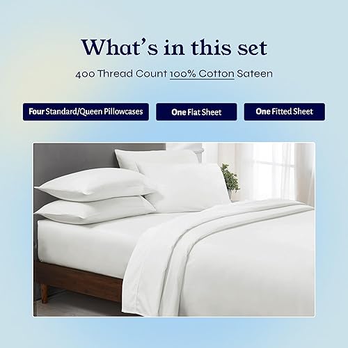 Miniatura 10 de California Design Den - Algodón puro cepillado, fibras largas