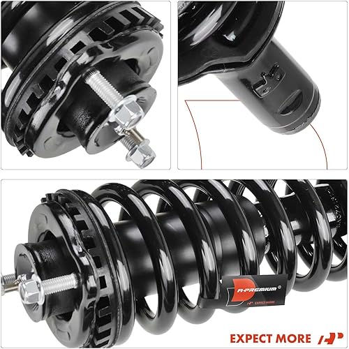 Miniatura 7 de A-Premium Amortiguadores delanteros y traseros compatibles con Chevrolet Trailblazer 2002-2009, Trailblazer EXT 2002-2006 y GMC Envoy 2002-2009,