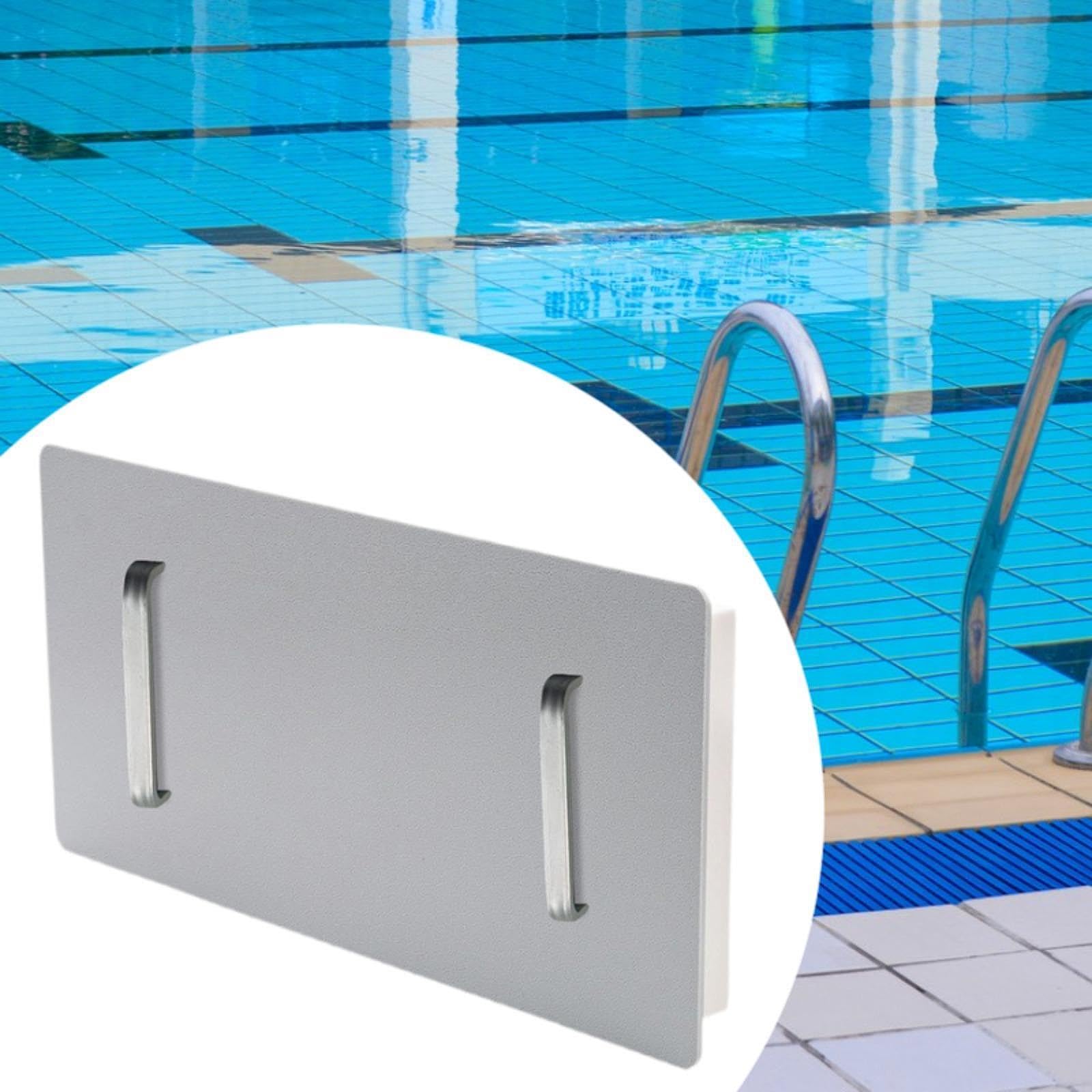 Tapa para Skimmer, Tapa Protectora Resistente para Skimmer de Invierno con Asa Eficiente para Piscinas, Color, Boca Ancha.
