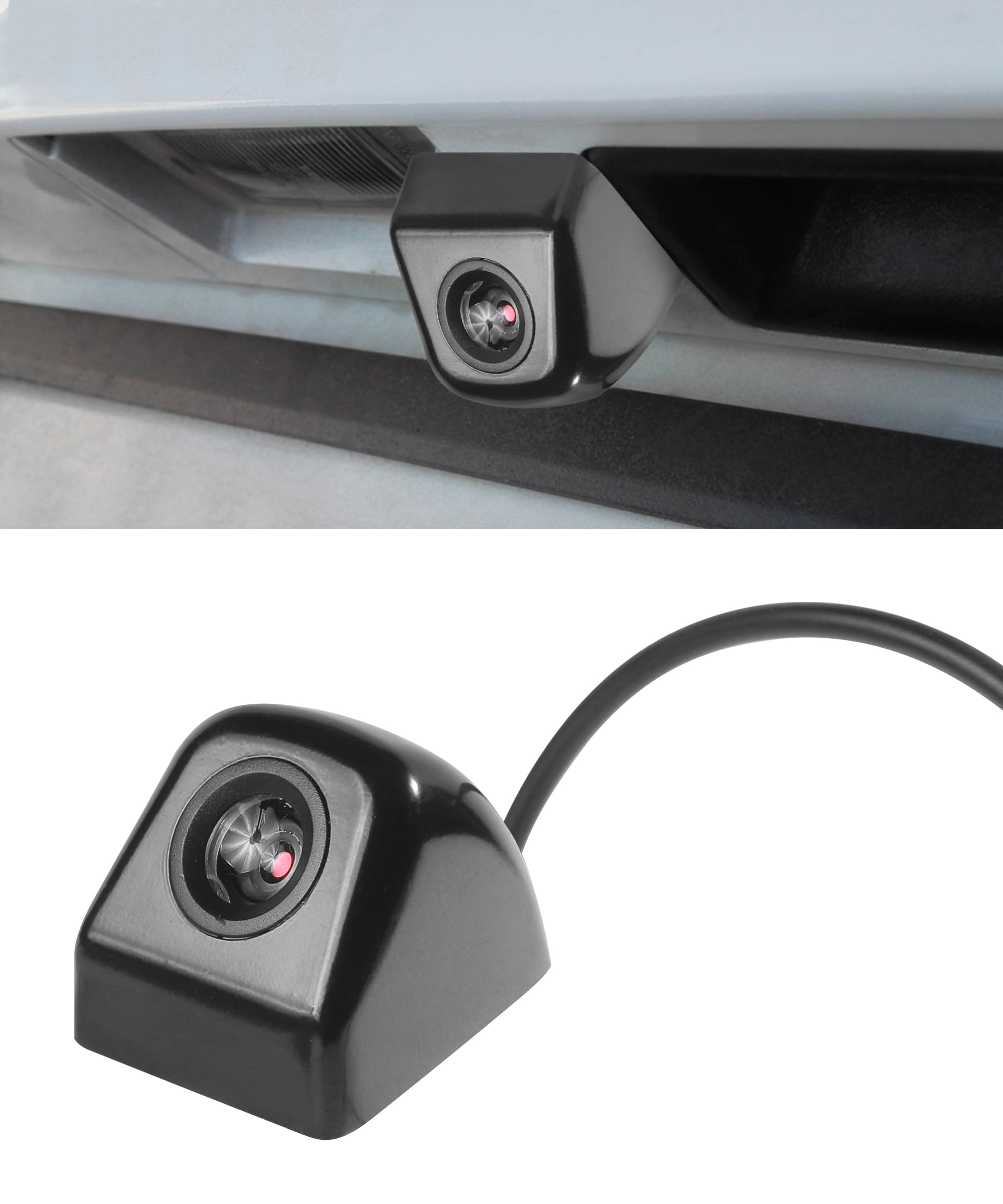 Flaconi Camera de Recul Voiture,HD 960x720 Caméras de Recul pour Voiture,Caméra de Recul,Camera de Recule,Camera de Recul Camion,Camera Recul,Convient aux Voitures,Camping-Cars,Remorques (Noir)