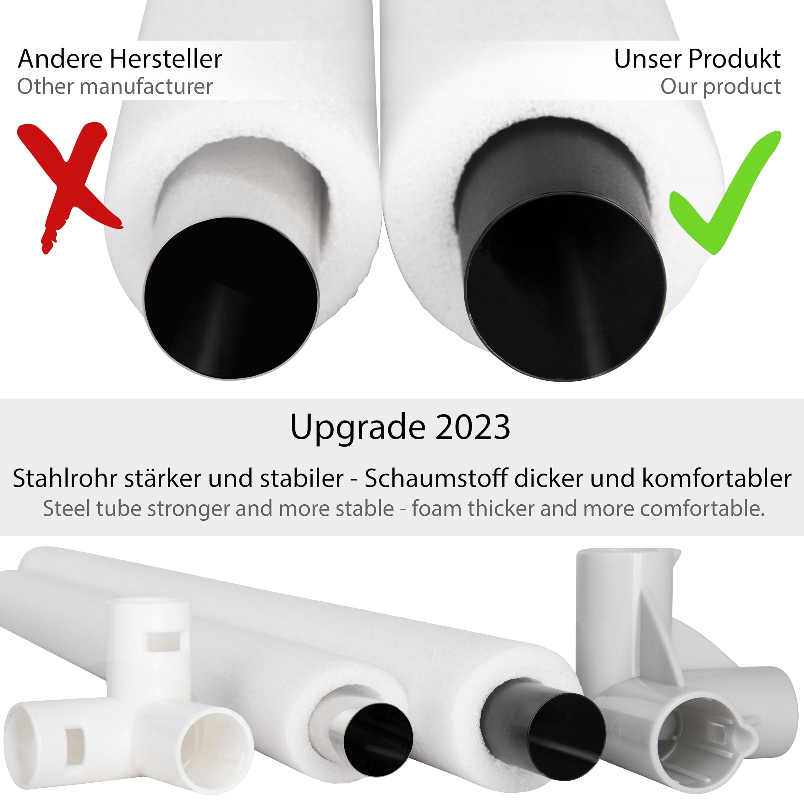 ONVAYA® Laufgitter mit faltbarer Spielmatte | Laufstall für Babys | 120 x 160 cm | Schutzgitter für Kinder | Rechteckiges Krabbelgitter | Absperrgitter | Babyzaun in Grau | sicher & schadstofffrei