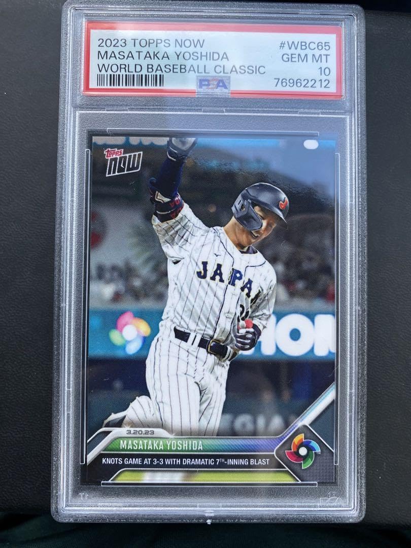 PSA10　 2023 Topps Now　WBC　吉田正尚　Blue世界49枚 PSA10 2023 Topps Now WBC 吉田正尚 Blue世界49枚