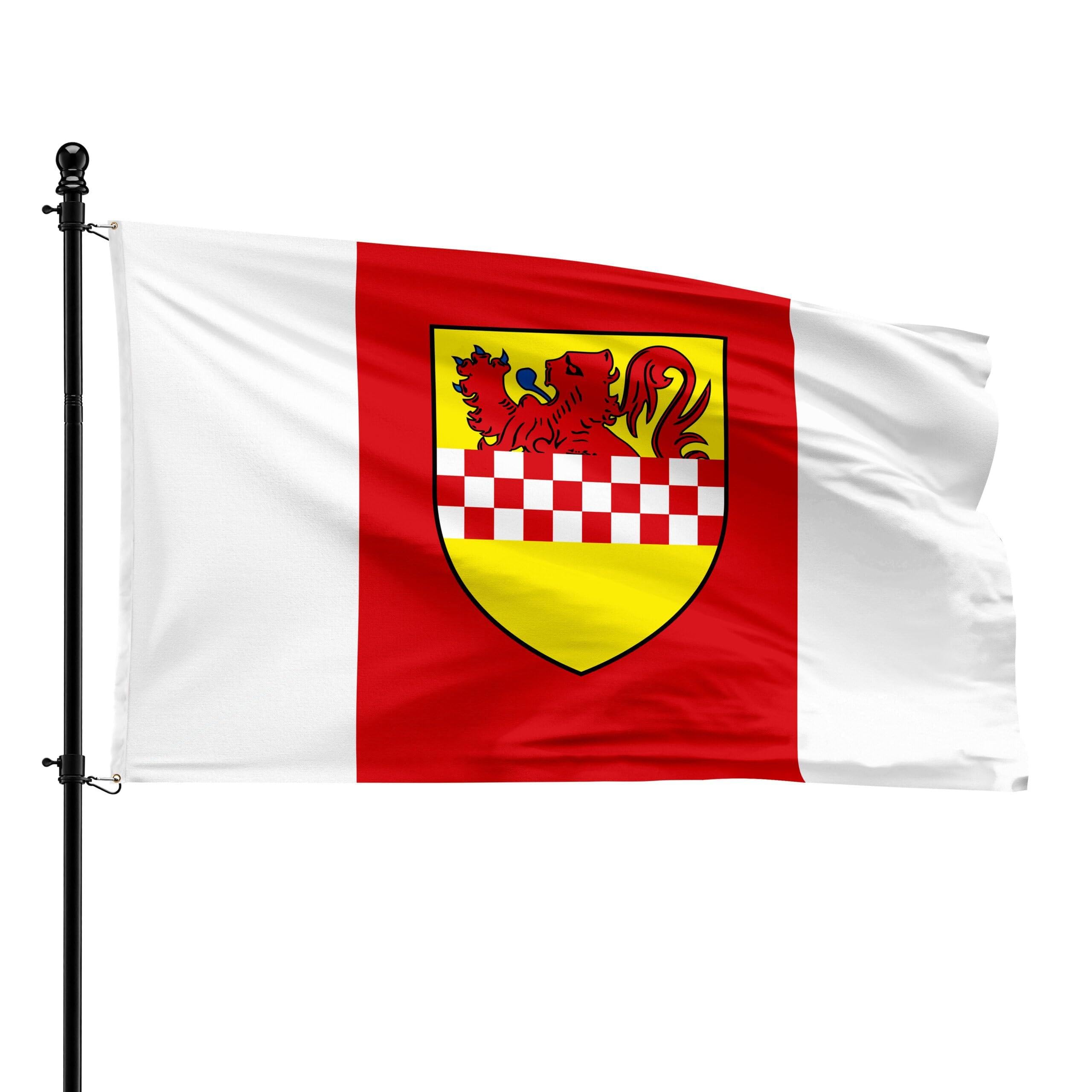 Bandera Lummense de alta resistencia 90 x 150 cm con acabado textil Premium para protocolo