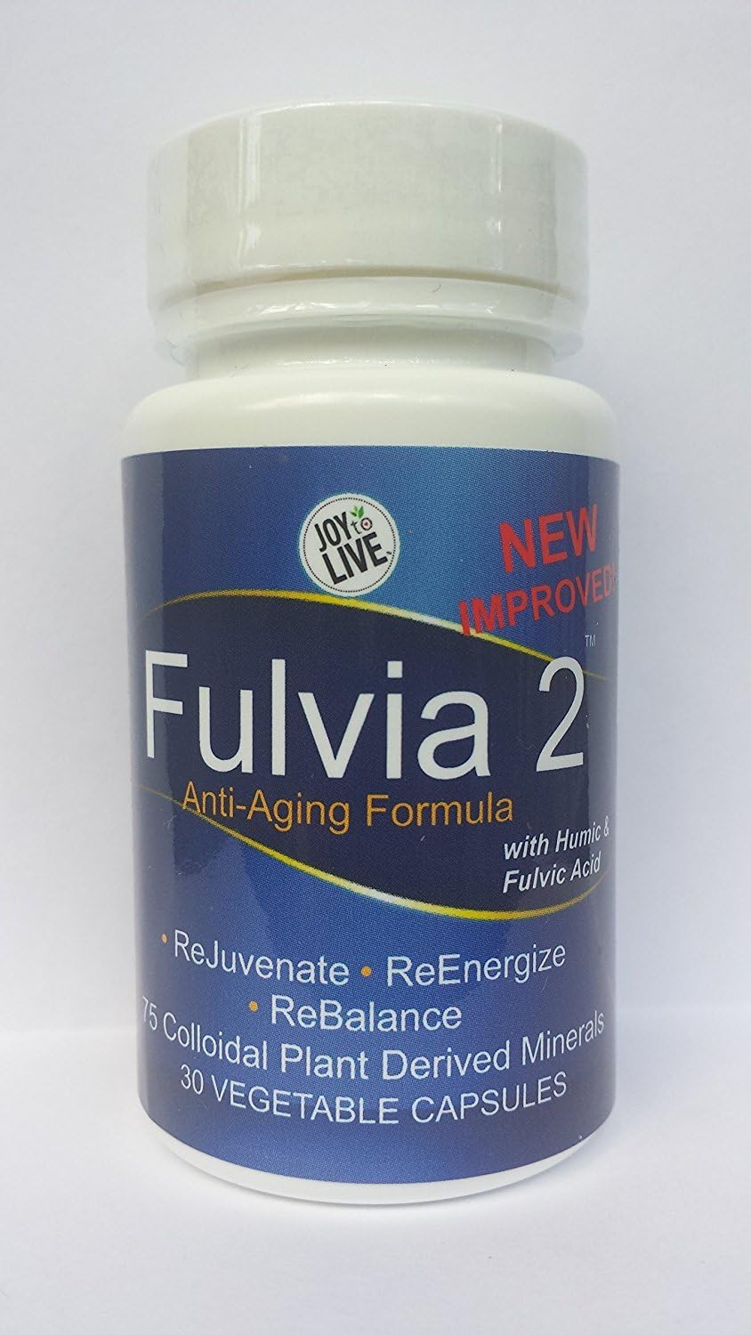 Fulvia 2 - Anti-Aging Formula With Humic and Fulvic Acid by Joy to Live - New Improved Formula