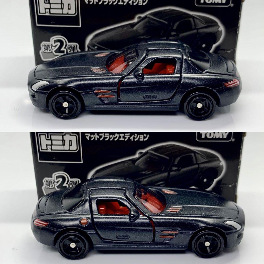 トミカ　メルセデスベンツ SLS AMG マットブラックエディション Amazon.co.jp: トミカ メルセデス ベンツ SLS AMG マット