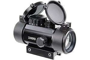 Hawkoptic 1x40mm Red/Green Dot Sight: Precision Airsoft Rifle Scope