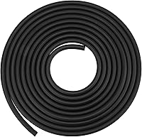 CMOOD 5/16" ID SAE 30R7 Fuel Line Hose, 25FT 150 PSI Nylon Braided, E85 Ethanol Resistant for Cars & Trucks