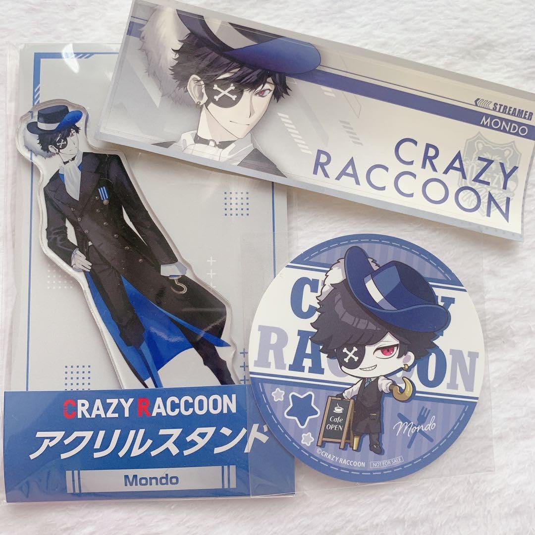 Amazon.co.jp: crazy raccoon CR Mondo ローソン アクリルスタンド 