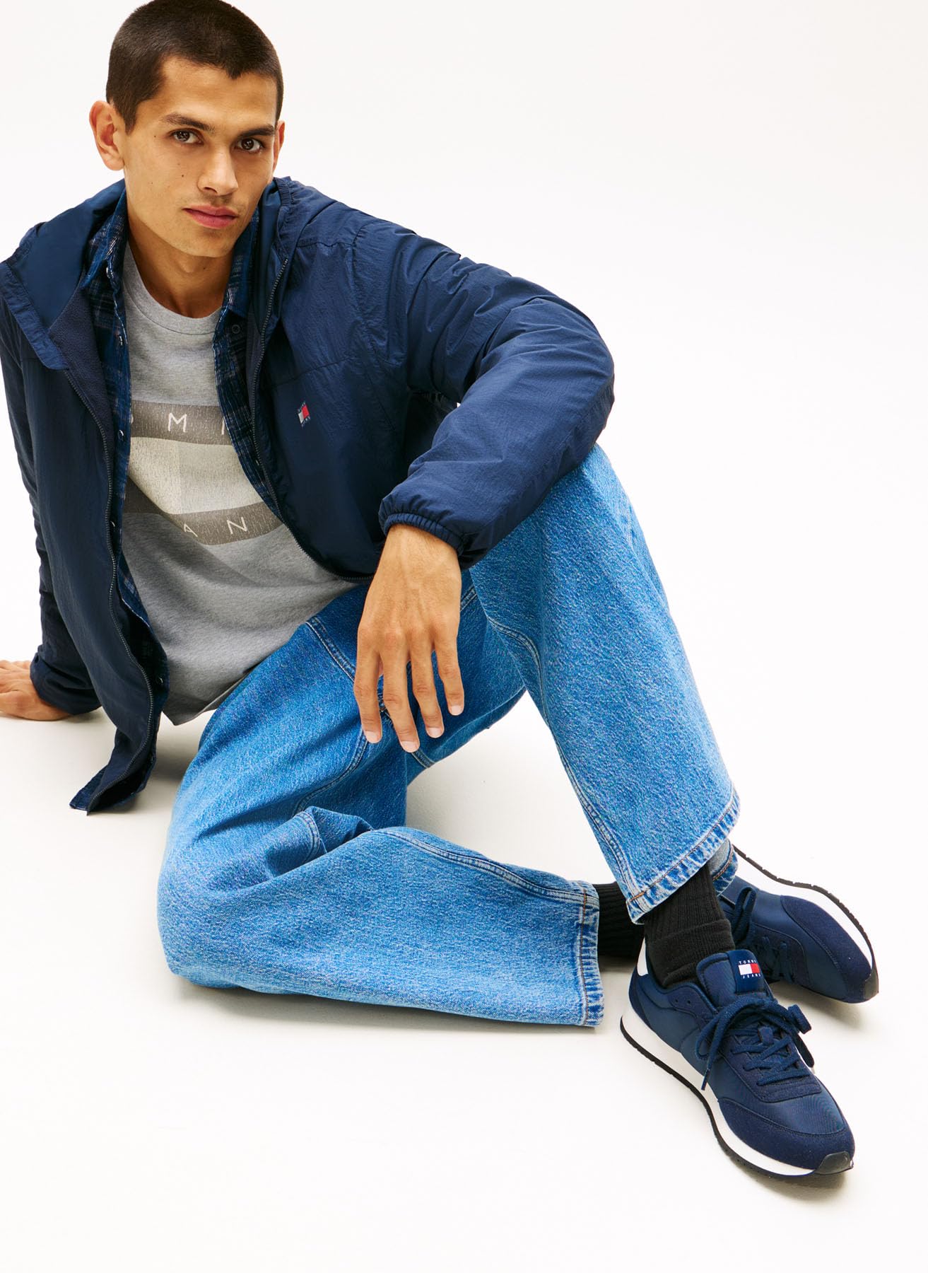 Tommy Jeans TJM Classic Runner Em0em01709 Parte Superior bajaHombre