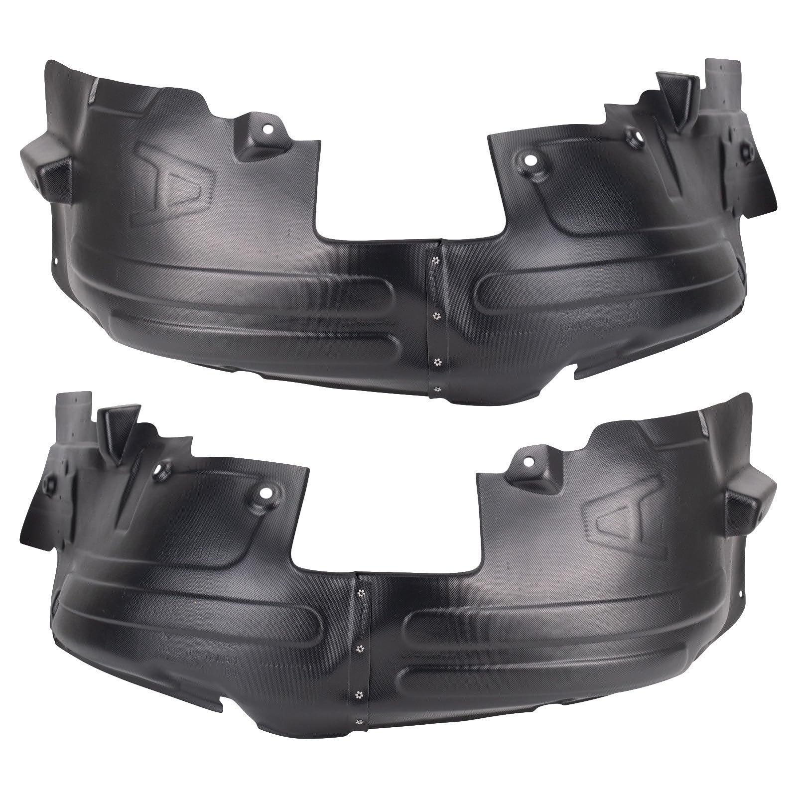 TRQ Front Inner Fender Liner Set | For 2010-2013 Hyundai Tucson HY1248121 HY1249121
