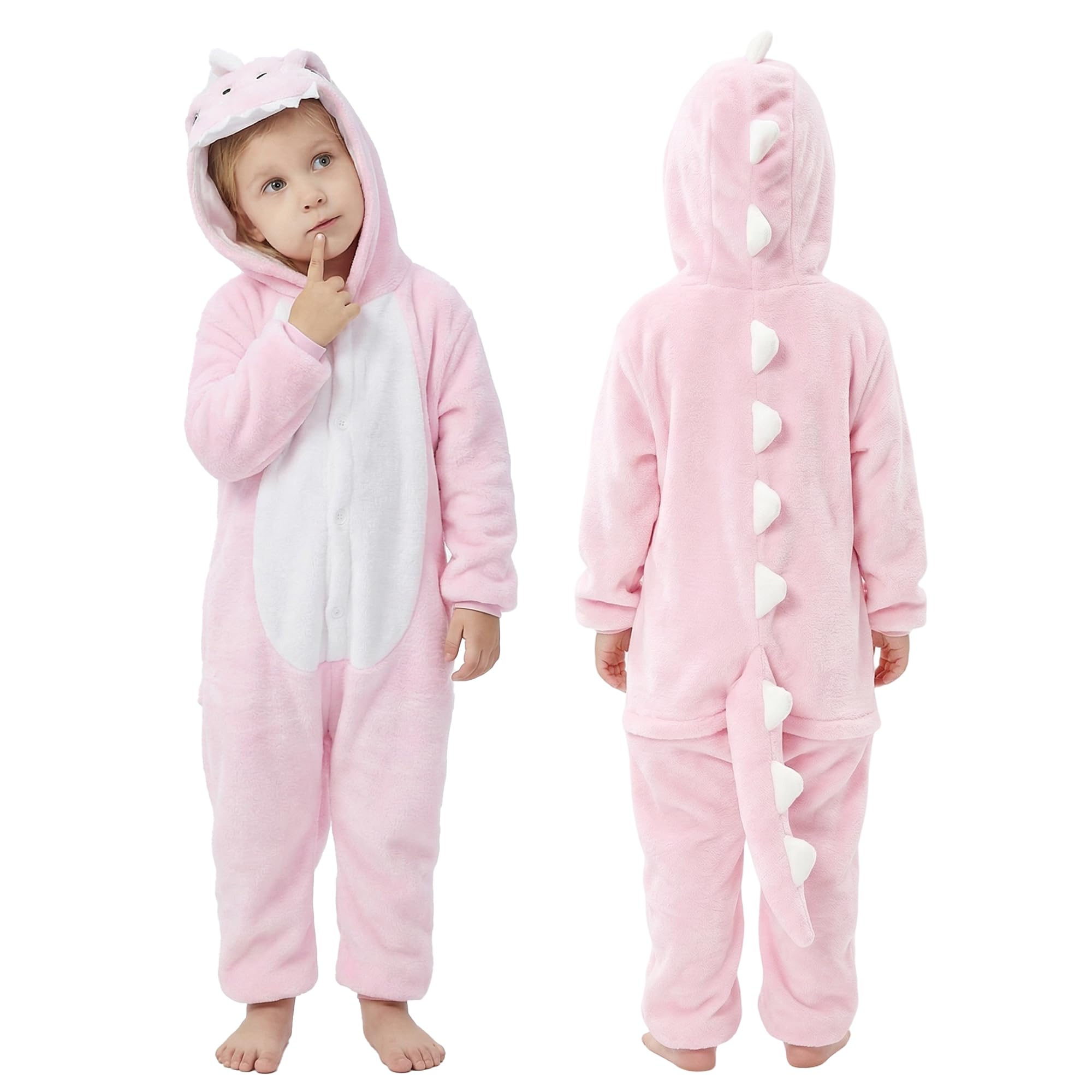 cuteDIY Dinokostüm Kinder 4 Jahre Faschingskostüm Dinosaurie