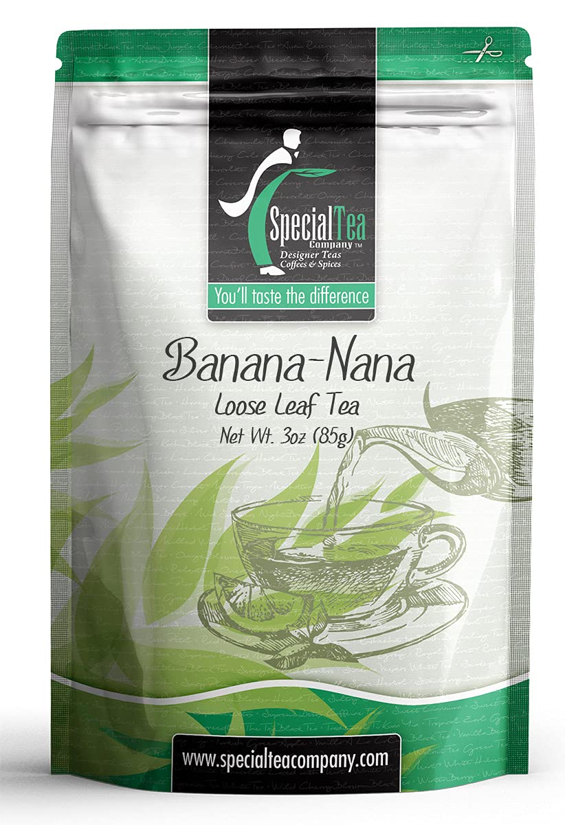 SpecialTea Company Banana-Nana Black Tea - 3 oz. Loose Leaf