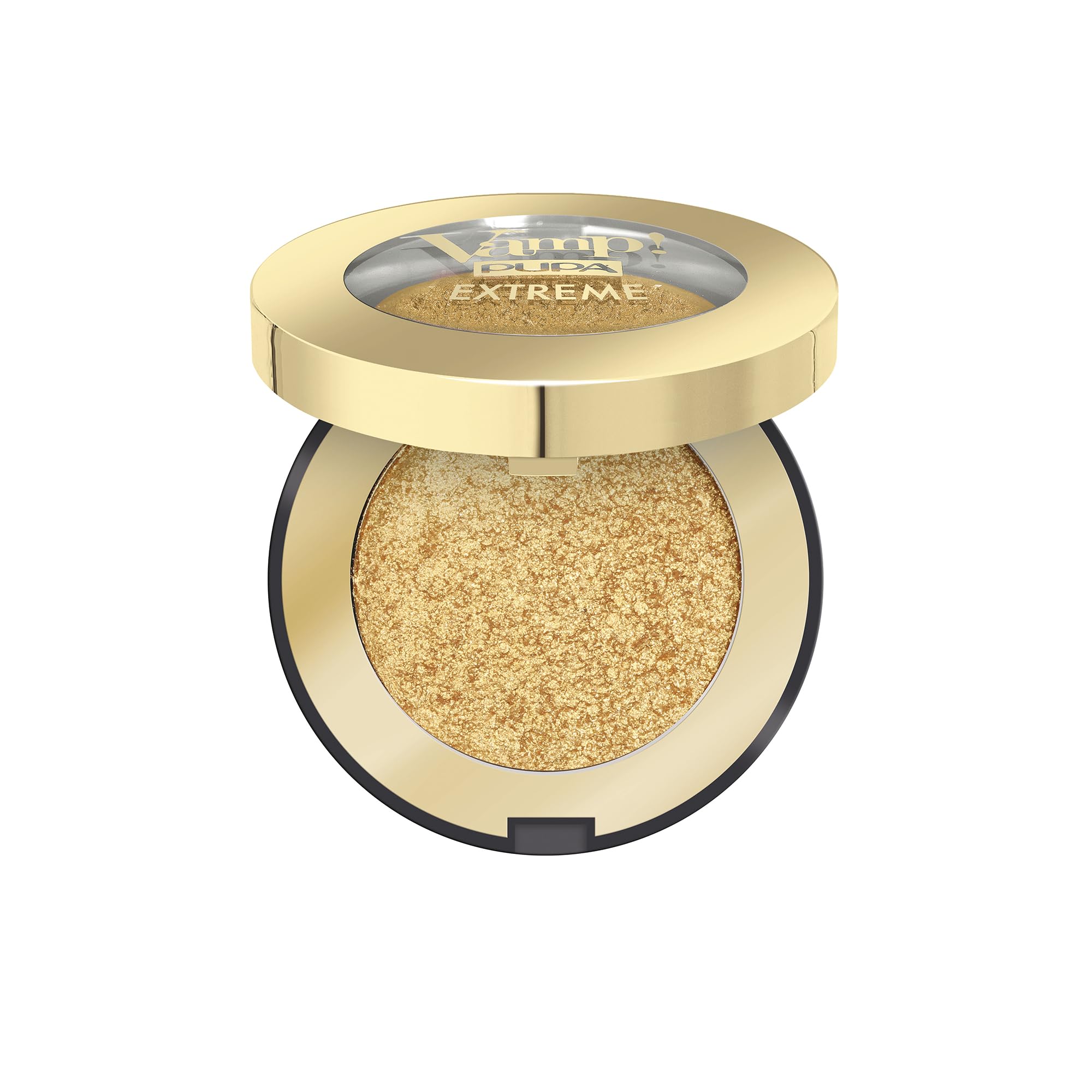 Pupa Milano Vamp! Extreme Creamy Powder Eyeshadow Dramatic Effect Pay Off 001 Extreme Gold 2.5gm