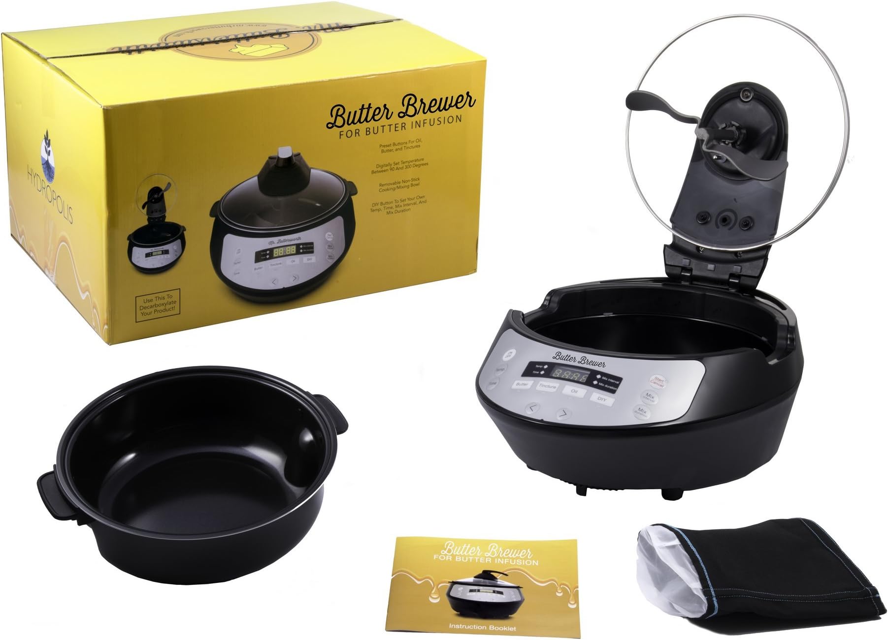 Butter Brewer w/Stainless Steel Insert