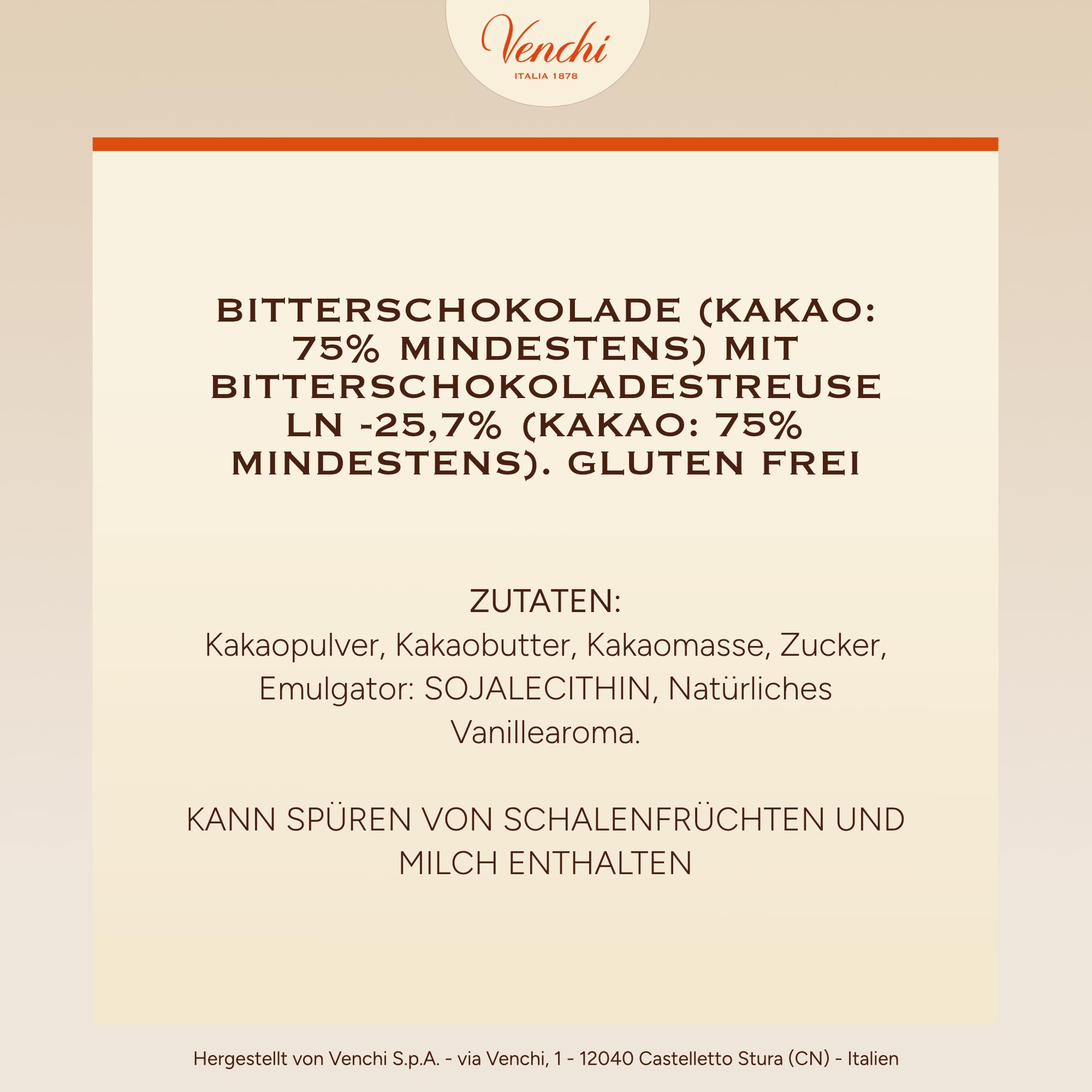 Venchi - Chocoviar 75% Schokoladenei, 350 Gr, Geschmack: Extra-Zartbitterschokolade mit Chocoviar-Mikroperlen, Glutenfrei, mit Überraschung, Venchi-Osterkollektion, Geschenkidee