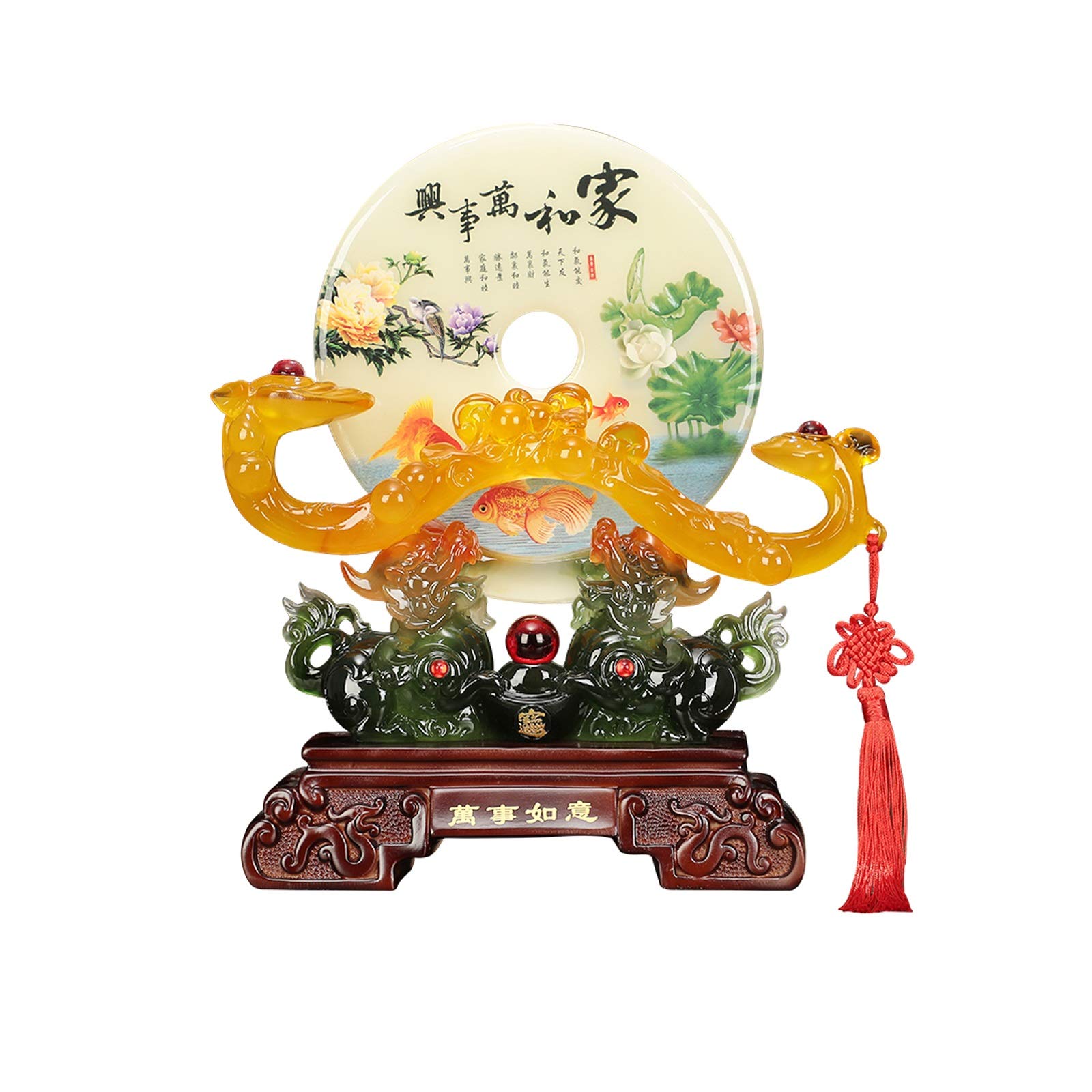 Statua Feng Shui Pi Xiu Lucky Decoration Strona główna salon TV Szafka Szafka Winiarnia Pi Xiu Dekoracja Wnętrze Dom Dekoracje Desktopowe Prezenty Figurki kolekcjonerskie (Size : Medium)