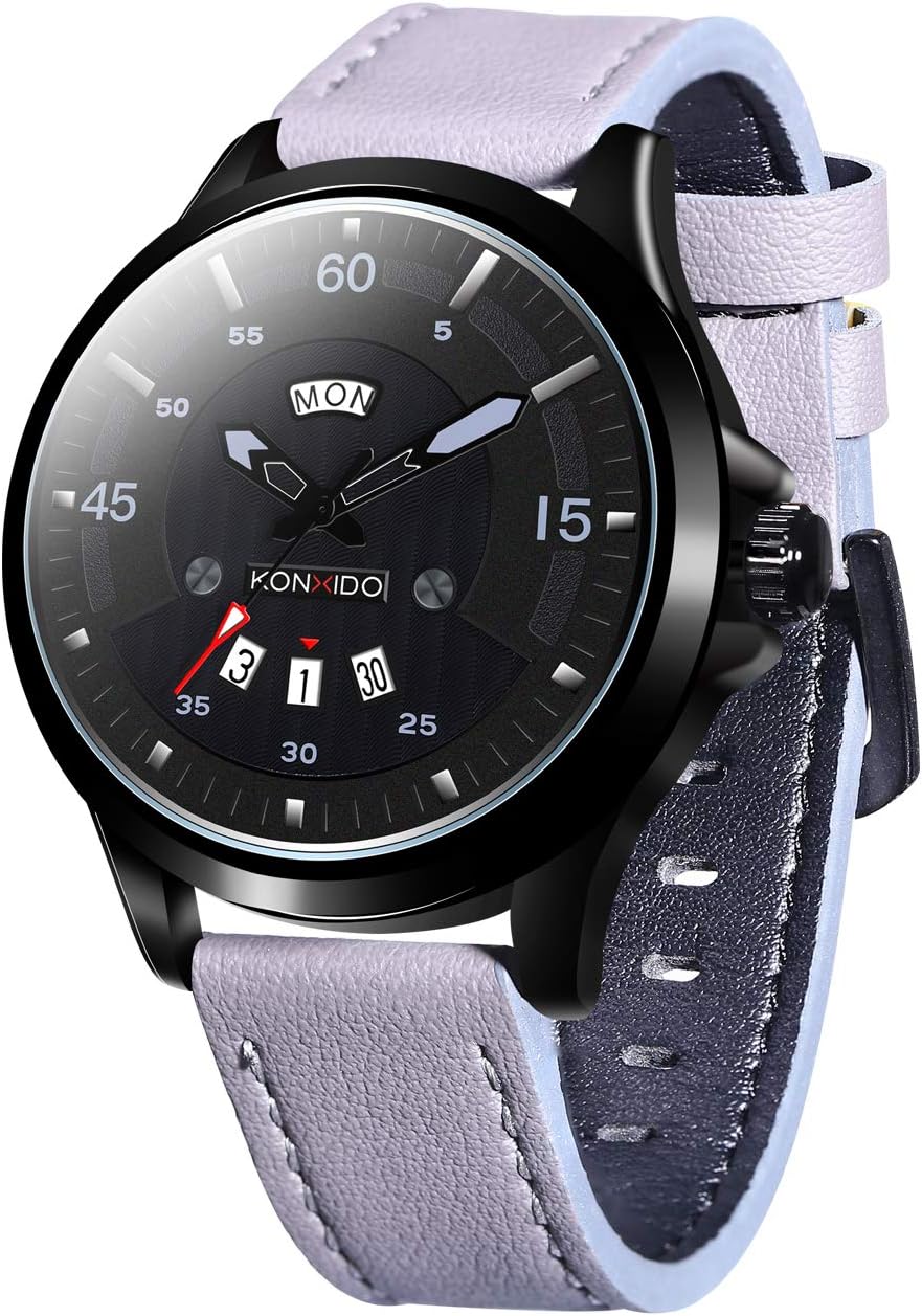 Mens Watches, Fashion Military Waterproof Outdoor Sport Watches for Men, Big Face Analog Digital Watch Dual Time Mens Quartz Analogue Watches