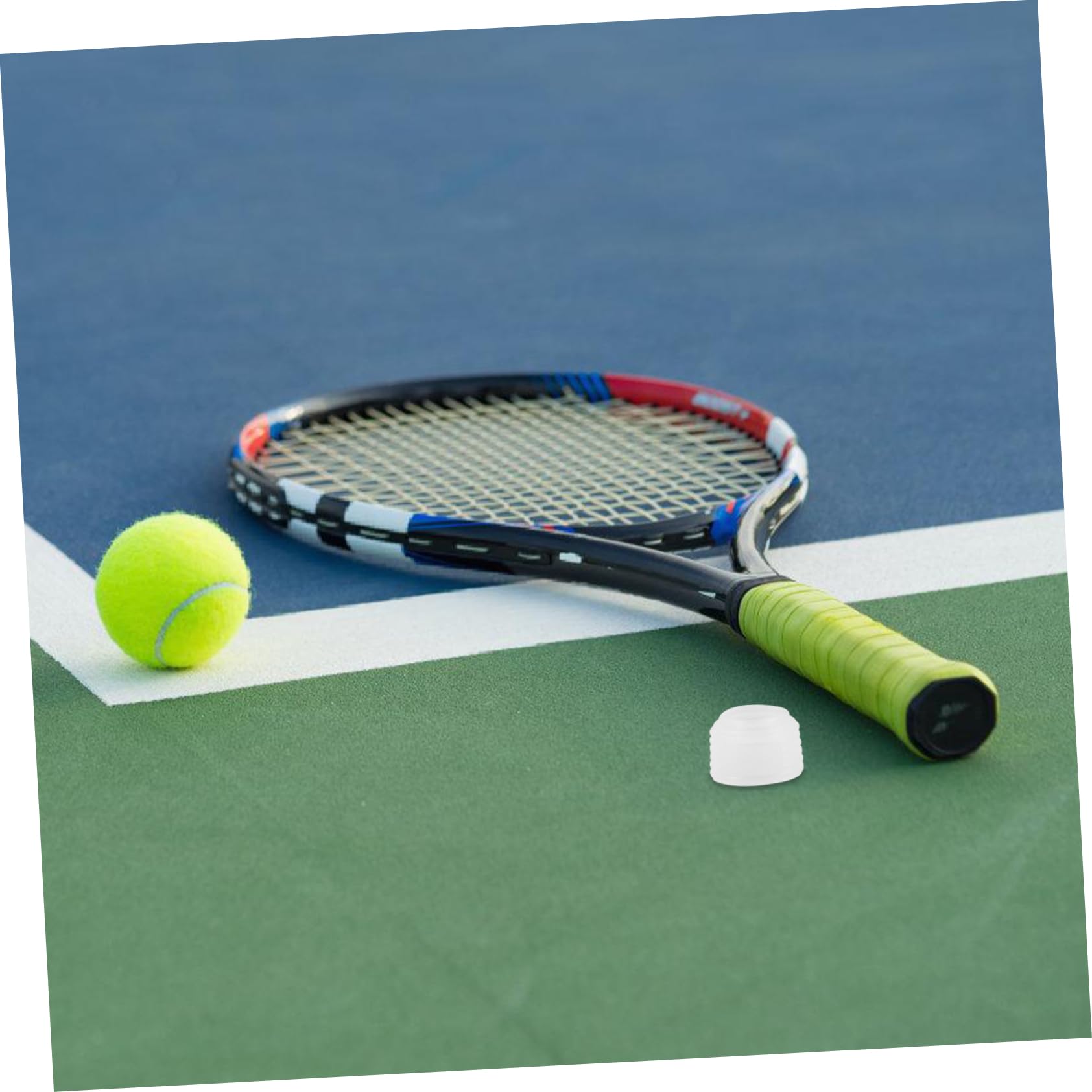 TOYANDONA Bandas De Agarre De Tenis Antideslizantes para Raquetas Empuñaduras De Bádminton Soporte De Agarre Conveniente Usar Protección Y Prolongación De Útil De Mangos