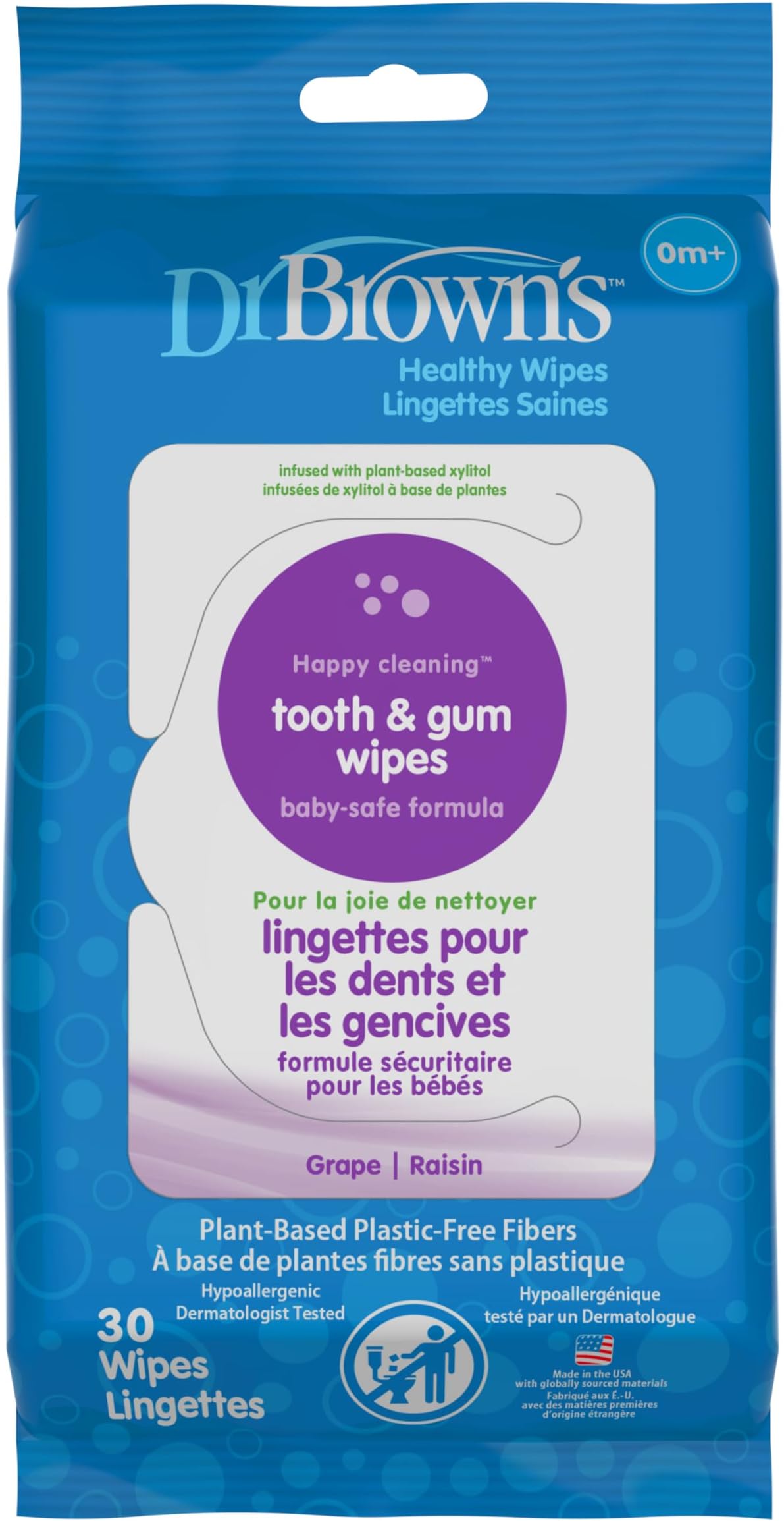 Dr. Brown's Dr.Brown's Tooth And Gum Wipes Pack Of 30