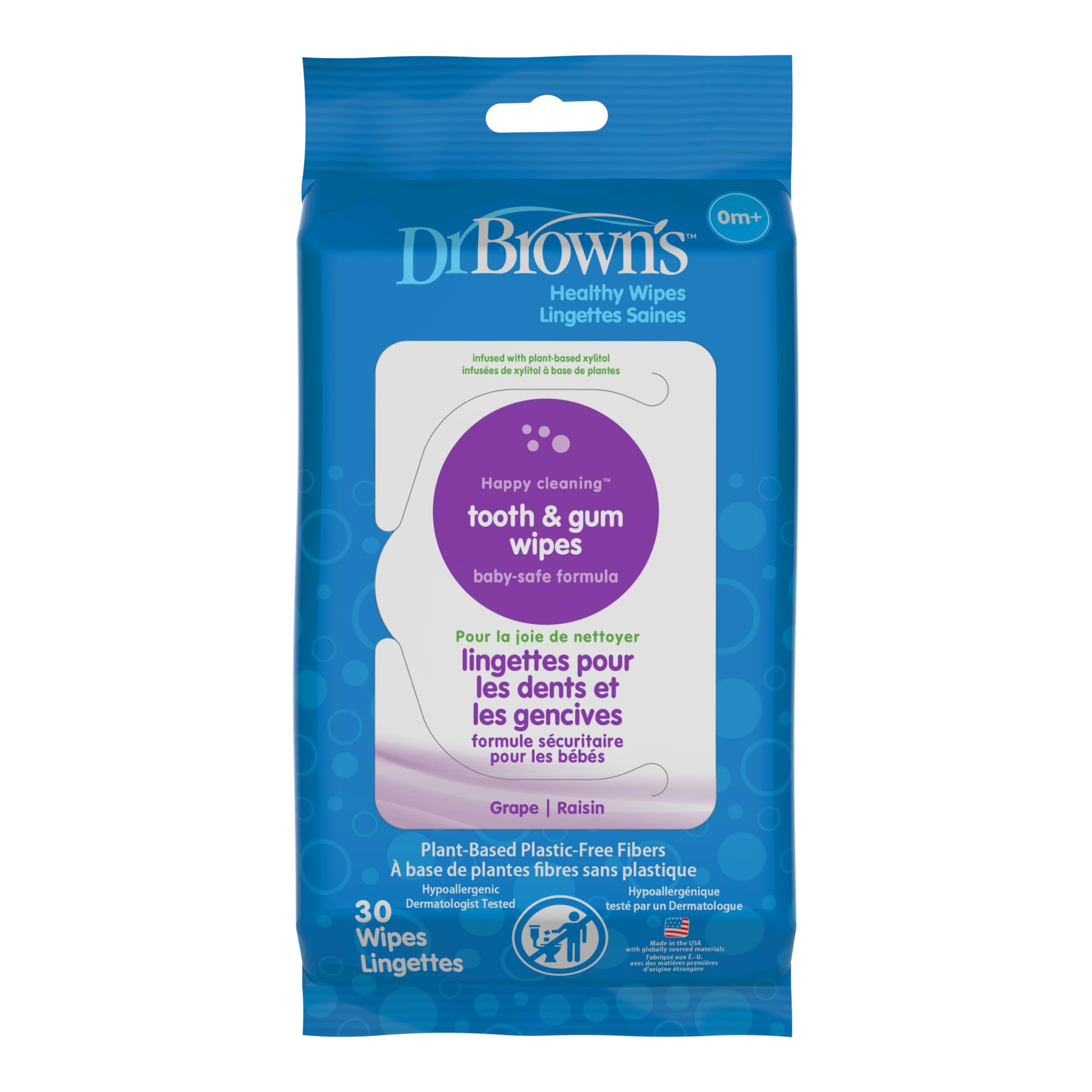 Dr. Brown's Dr.Brown's Tooth And Gum Wipes Pack Of 30