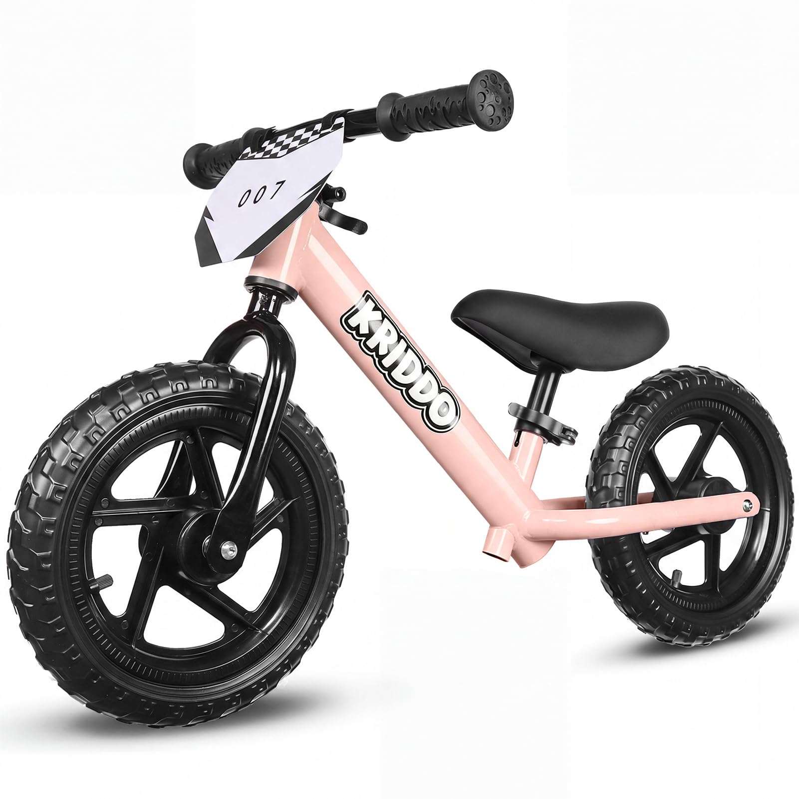 KRIDDO Toddler Balance Bike 2 Year Old, Gift for 2-3 Boys Girls, Adjustable