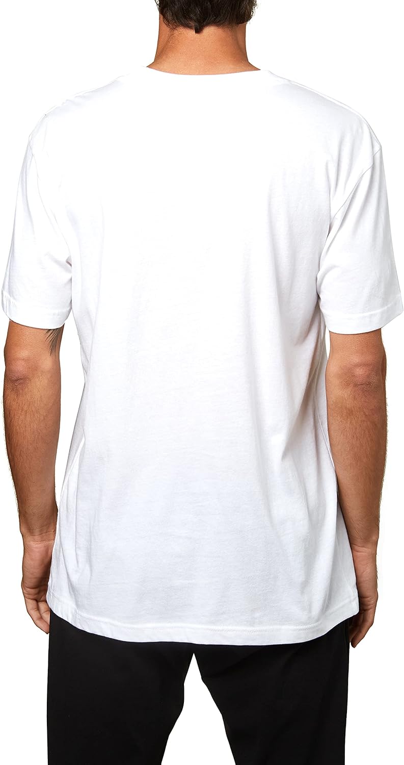 O'NEILL Mens Printables S/S Screen Tee White/Jackpot XL