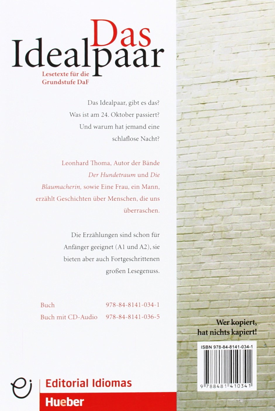 DAS IDEALPAAR Libro