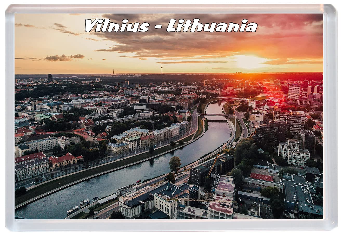 Baked Bean Store Vilnius - Lithuania - 96 x 67mm Jumbo Fridge Magnet/Magnets BBSFHM242