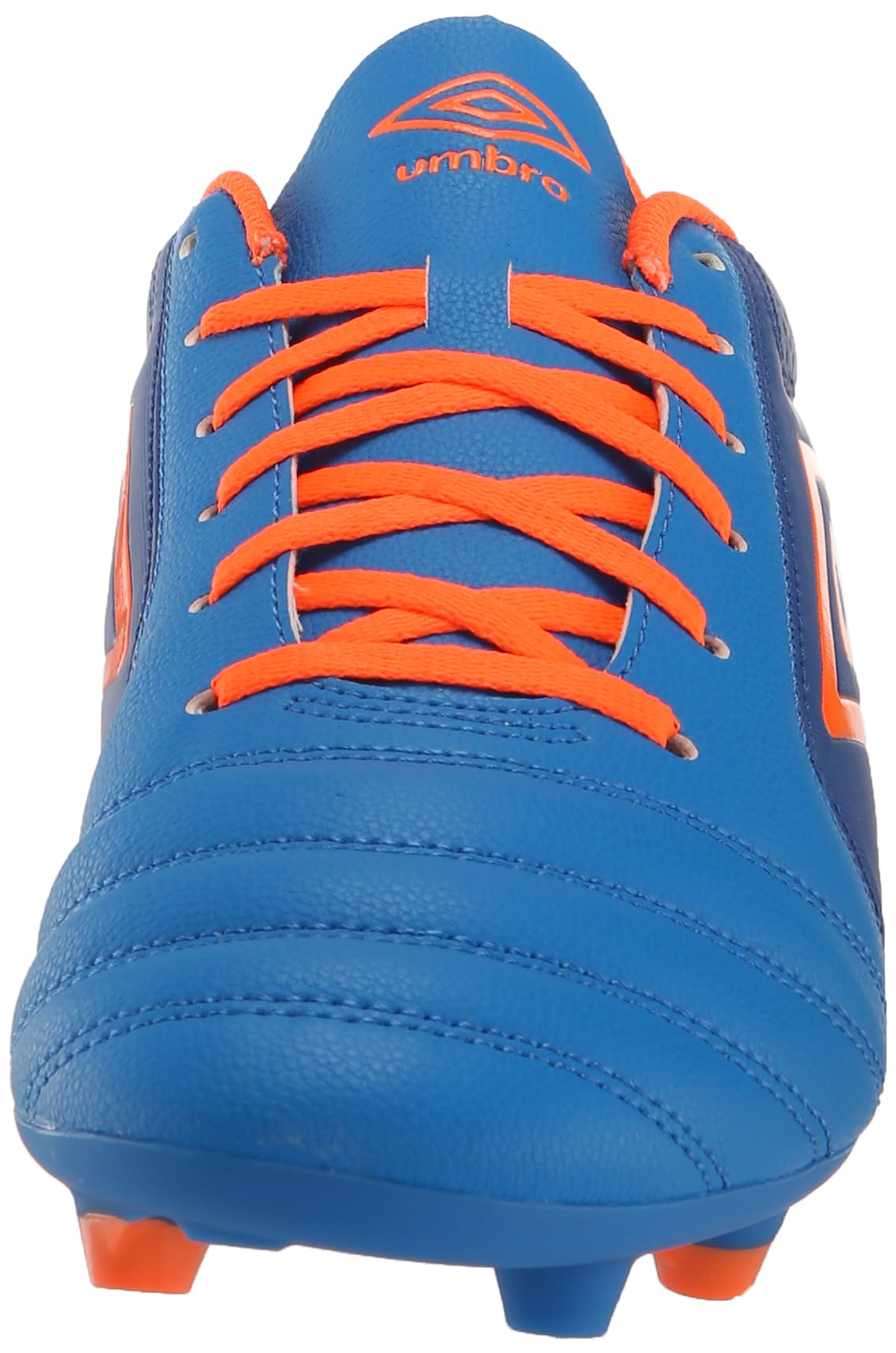 Umbro Homme Classico 12 FG Crampons de Football, Bleu électrique Royal Orange, 41 EU