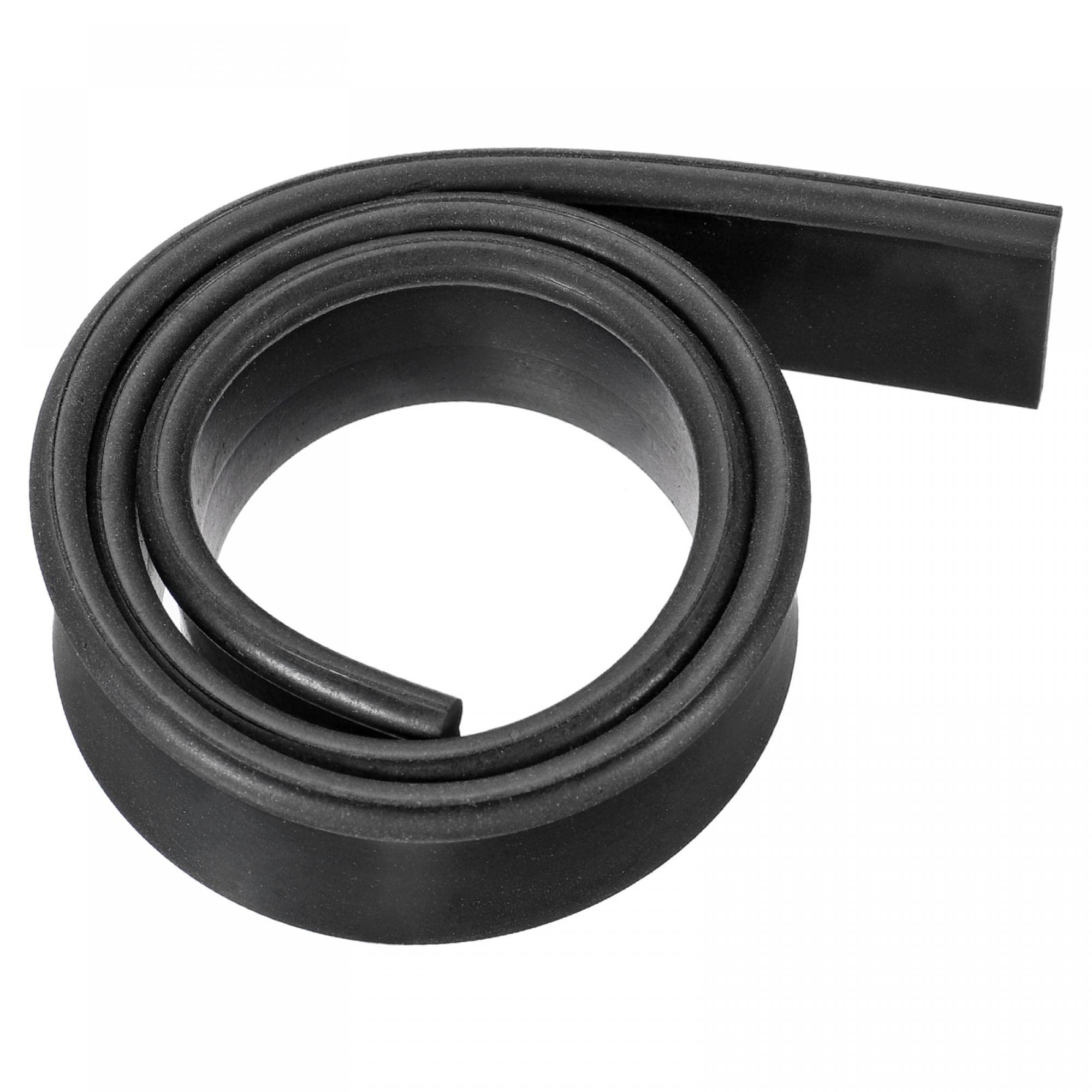 sourcing map Replacement Squeegee Rubber for Window, Glass, Shower Doors, Tile Wall, 17.72 Inch, Black