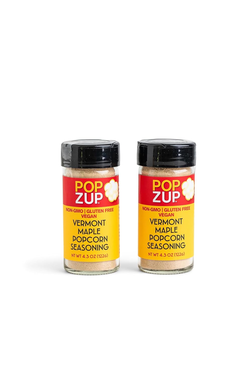 Popzup Popcorn Seasonings 2 Pack Pure & Simple