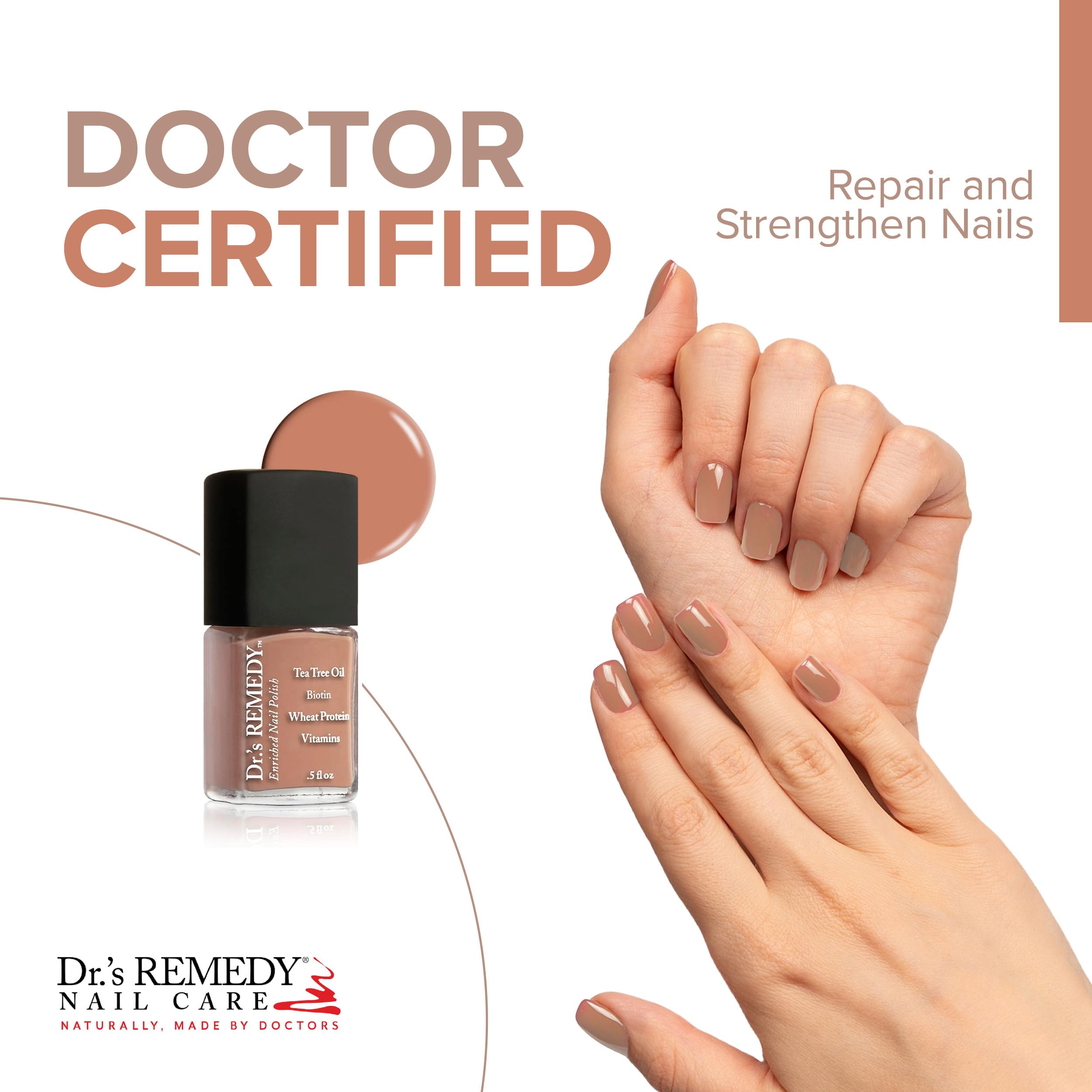 Amazon.com : Dr's Remedy Nail Polish, All Natural Enriched Nail