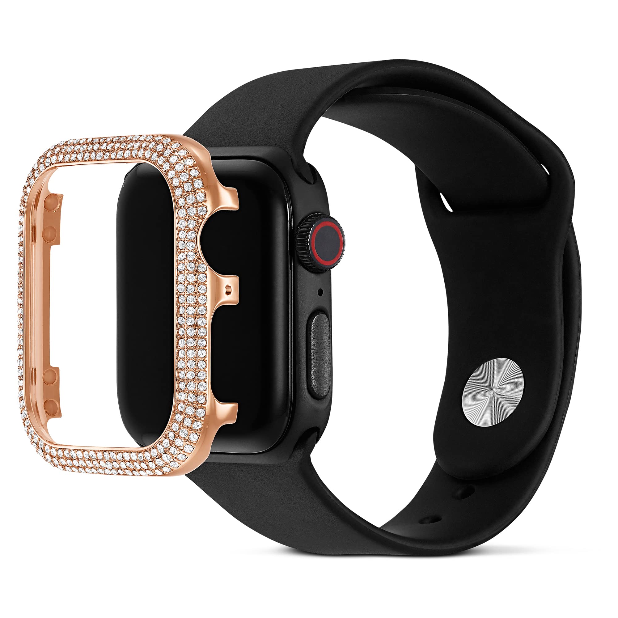 Swarovski Etui Sparkling, Do zegarków Apple Watch® Series 4 i 5, 40 mm, W odcieniu różowego złota
