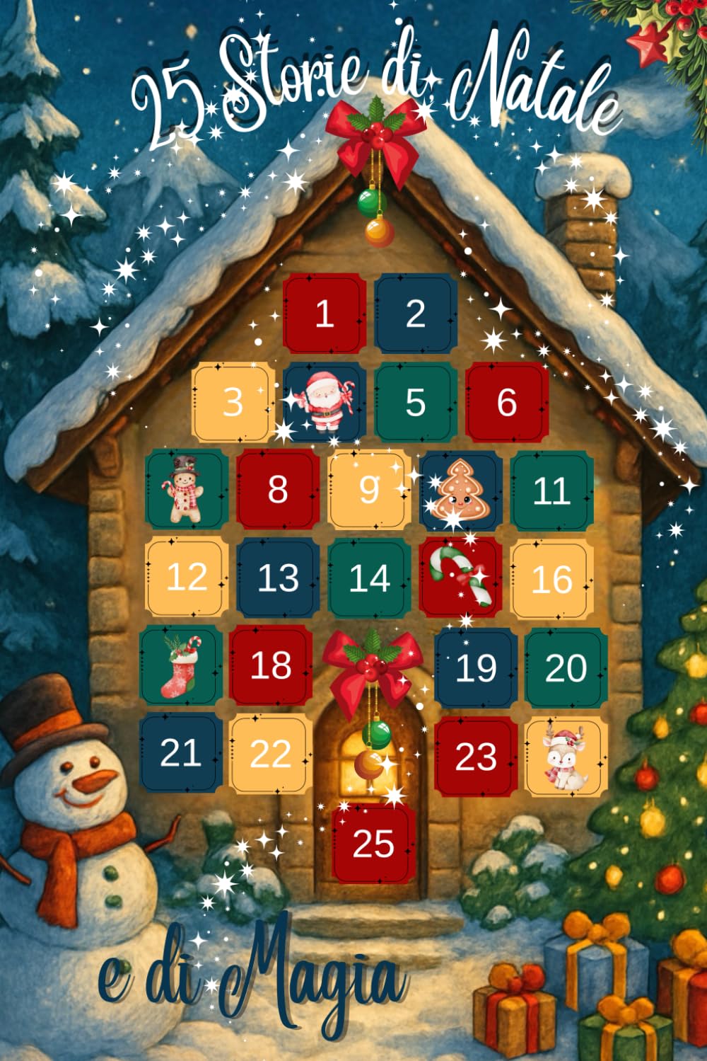 25 storie di Natale e di magia: Racconti brevi e magici della buonanotte dai 3 agli 8 anni per creare ricordi in famiglia