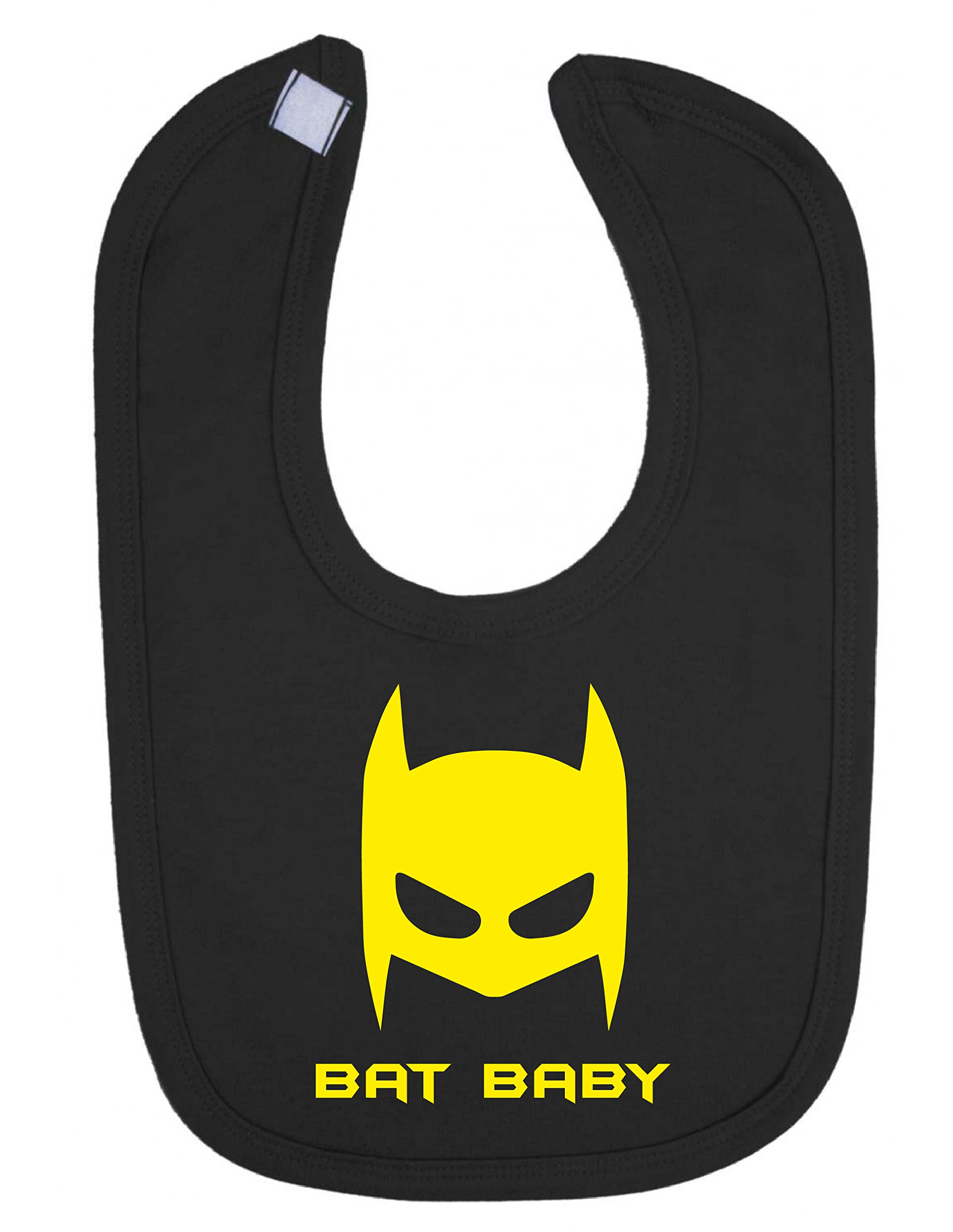 Black Bat Baby Baby Bib